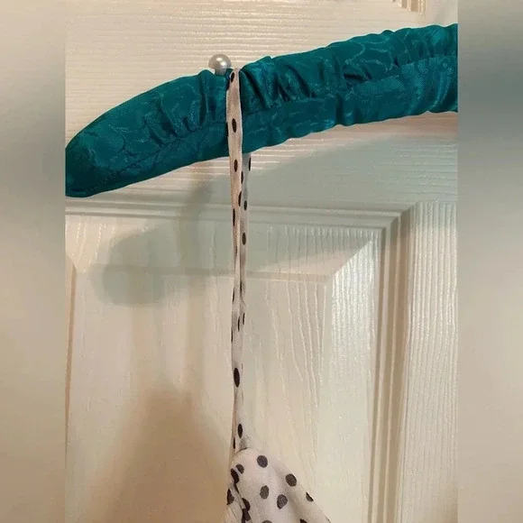 Vintage Betsey Johnson polka dot pinup Rockabilly formal dress - Picture 11 of 12